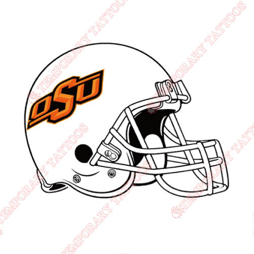 Oklahoma State Cowboys Customize Temporary Tattoos Stickers NO.5777